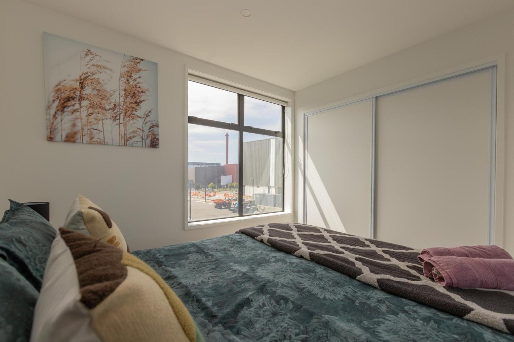 Luxury 2 Bedroom Townhouse By Hagley Park In Cbd Christchurch Exteriör bild