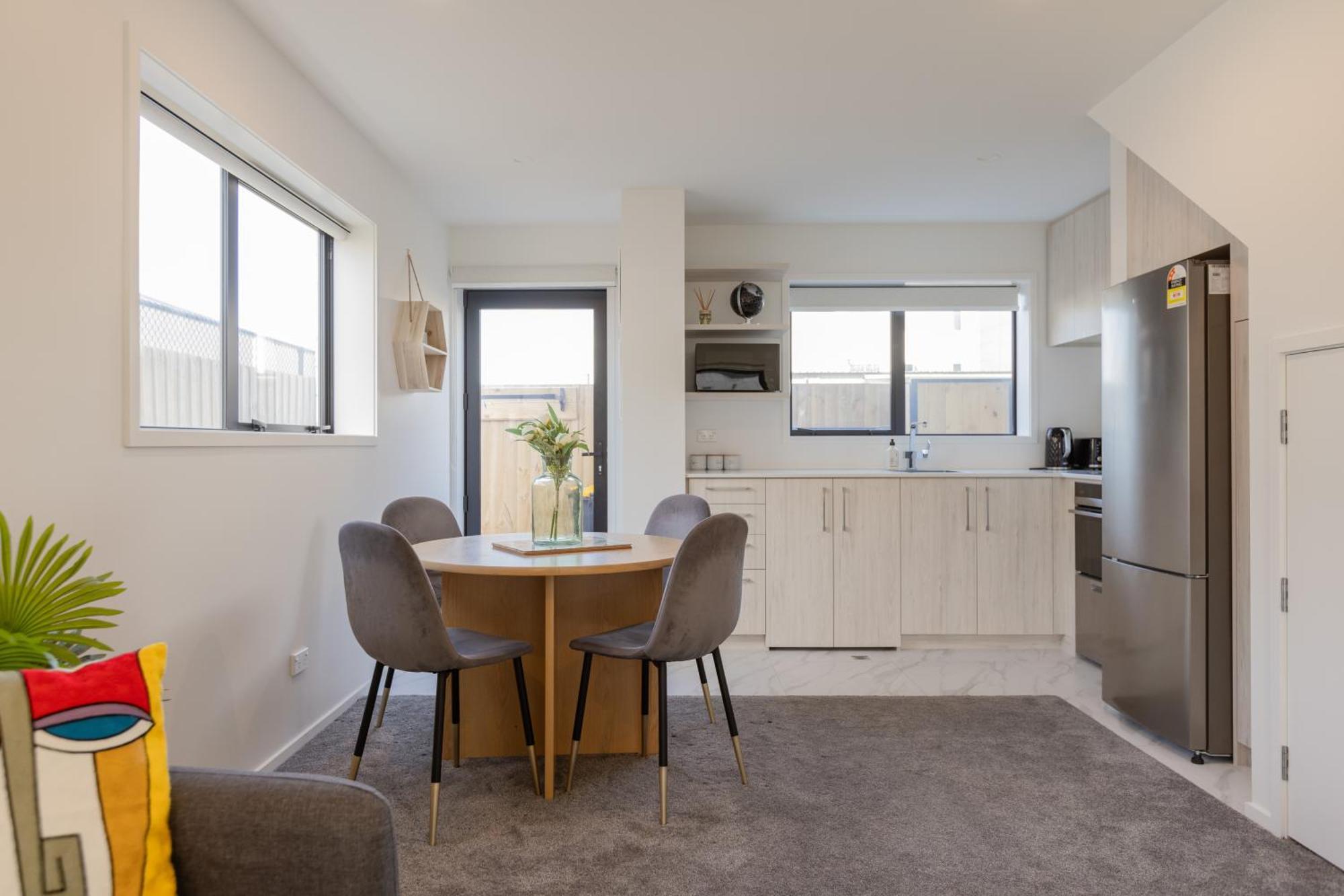 Luxury 2 Bedroom Townhouse By Hagley Park In Cbd Christchurch Exteriör bild