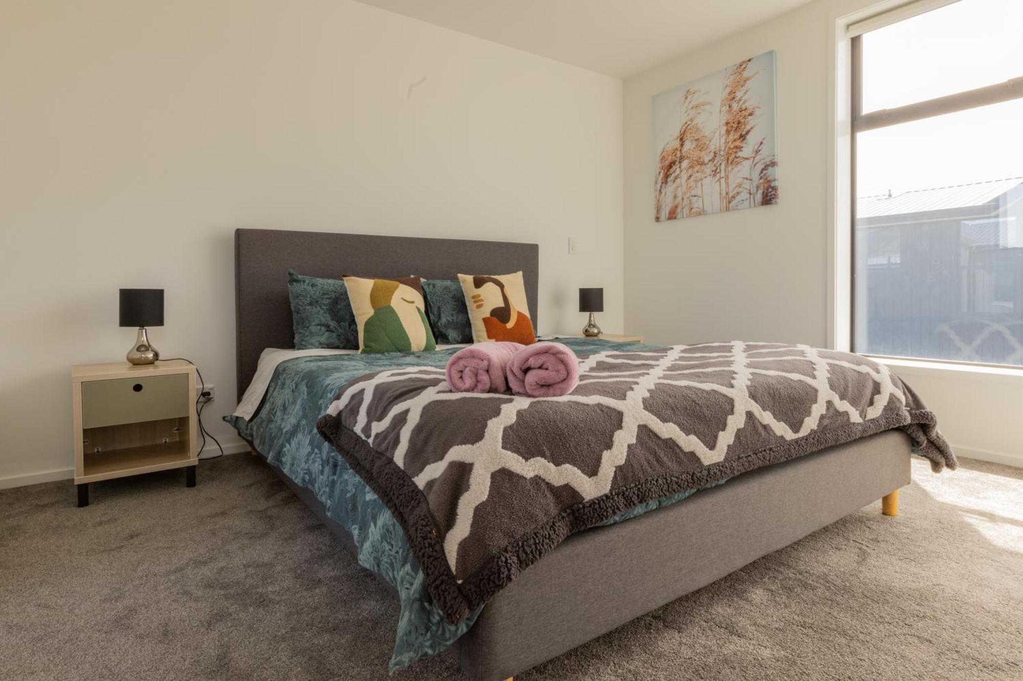 Luxury 2 Bedroom Townhouse By Hagley Park In Cbd Christchurch Exteriör bild